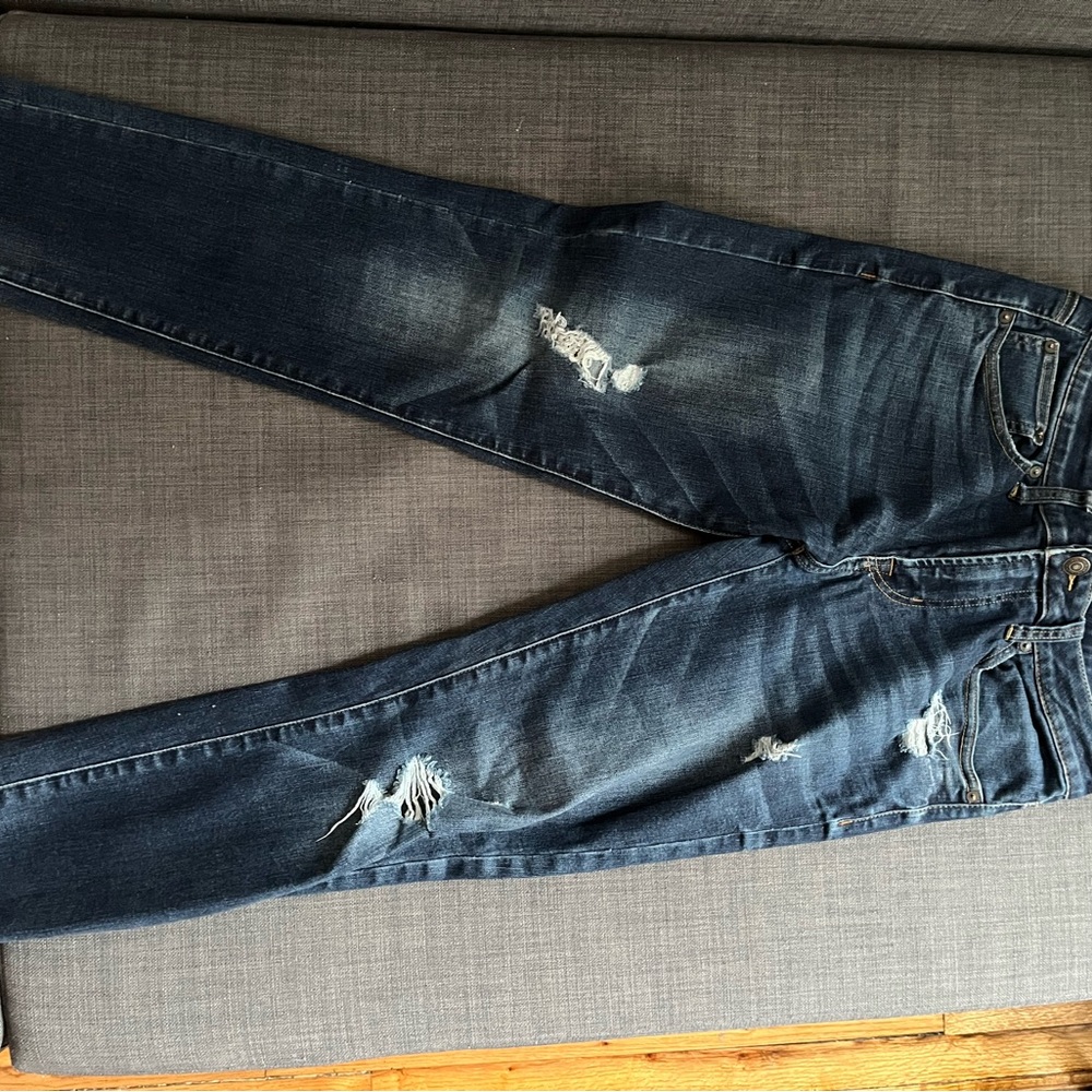 American Eagle skinny jeans denim distressed 31x32